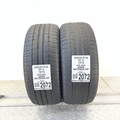 Pneumatici Usati 205 55 R16 91V Sava Intensa HP Estive