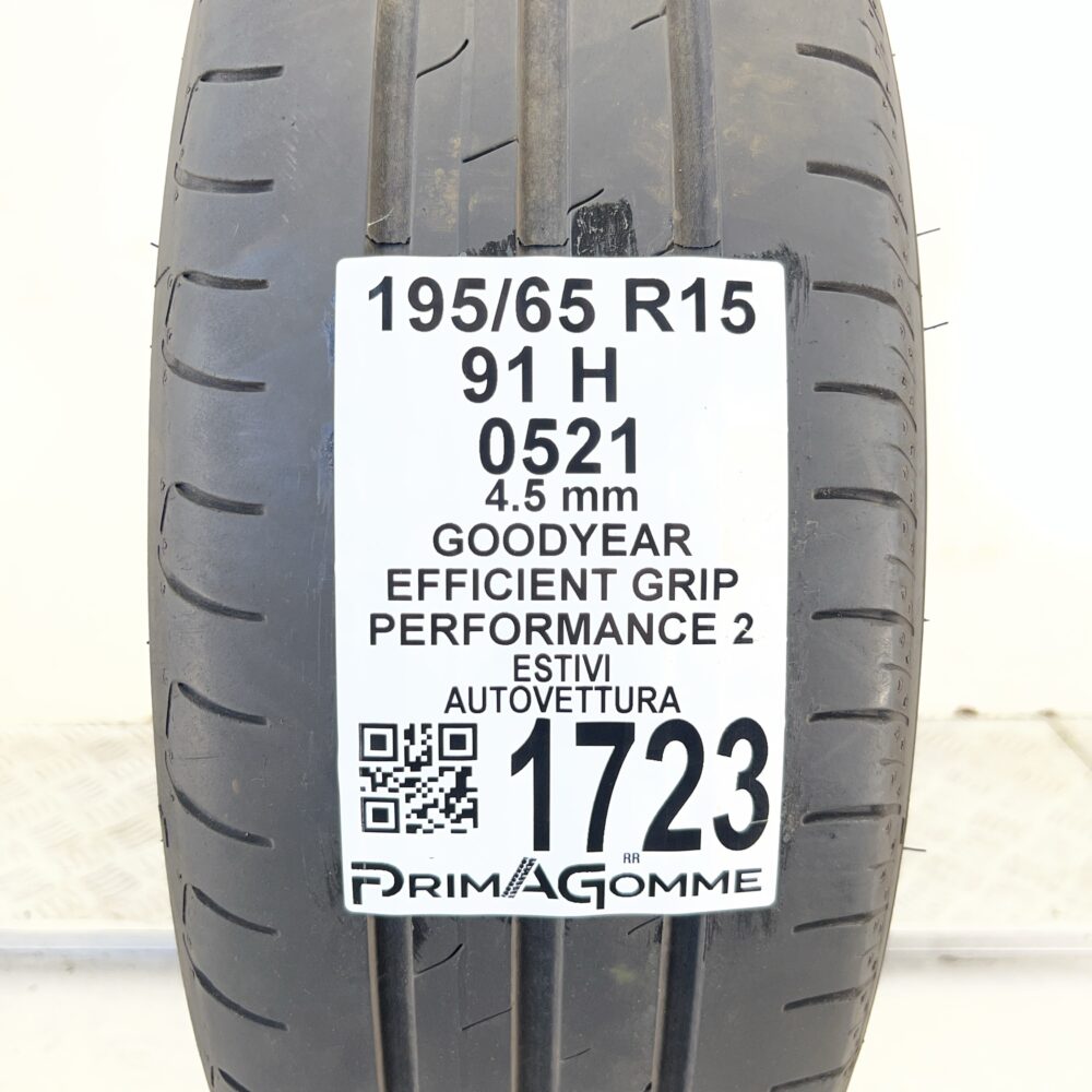 Pneumatico Usato 195 65 R15 91H Goodyear Efficient Grip Performance 2 Estivo | Gomme Usate | PrimaGomme.it Pneumatico usato 195 65 R15 Goodyear Efficient Grip Performance 2 - foto 7