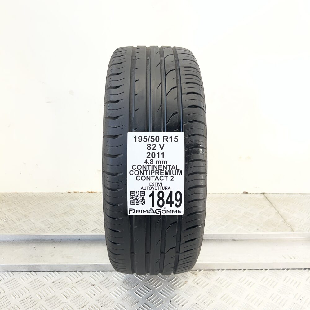 Pneumatico Usato 195 50 R15 82V CONTINENTAL Contipremium Contact 2 Estivo | Gomme Usate | PrimaGomme.it Pneumatico usato 195 50 R15 CONTINENTAL Contipremium Contact 2 - foto 6