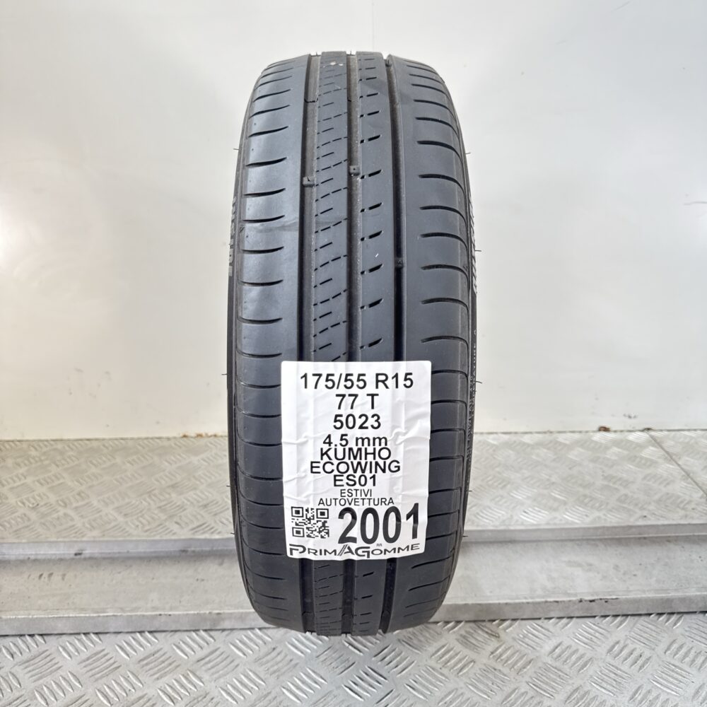 Pneumatico Usato 175 55 R15 77T Kumho Ecowing ES01 Estivo | Gomme Usate | PrimaGomme.it Pneumatico usato 175 55 R15 Kumho Ecowing ES01 - foto 7