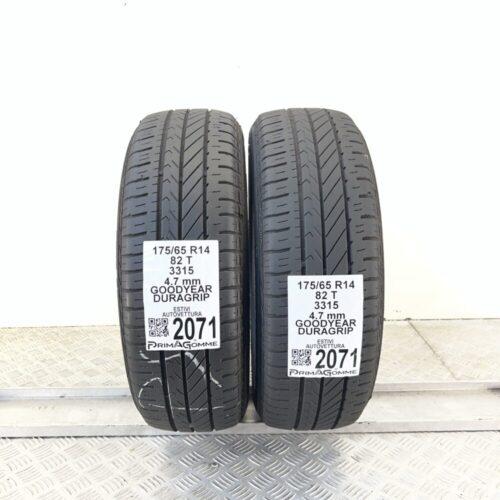 Pneumatici Usati 175 65 R14 82T Goodyear Duragrip Estive
