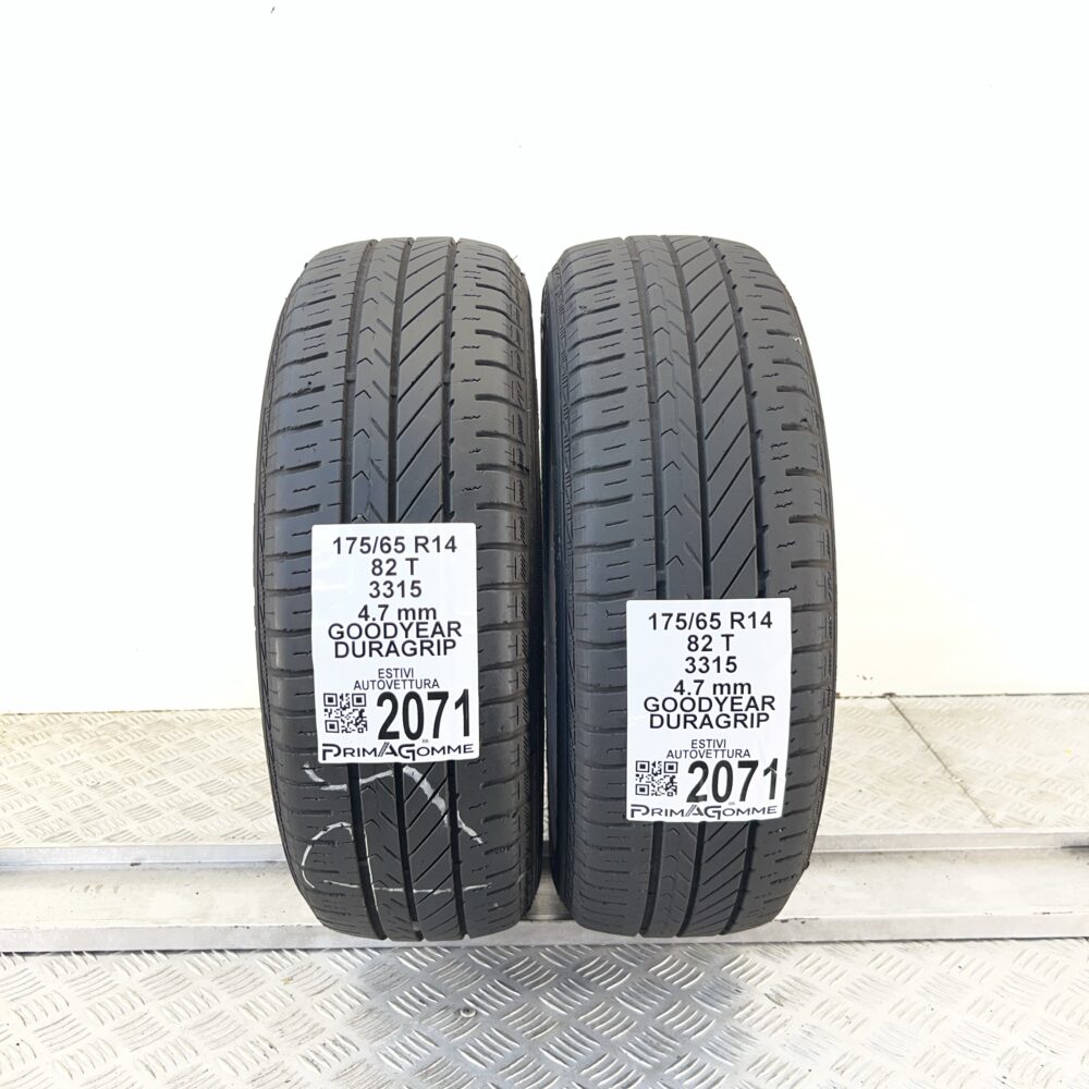 Pneumatici Usati 175 65 R14 82T Goodyear Duragrip Estive | Gomme Usate | PrimaGomme.it Pneumatici usati 175 65 R14 Goodyear Duragrip - foto 7