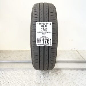 Pneumatico Usato 185 60 R15 84H Kumho Ecowing ES31 79% Estivo
