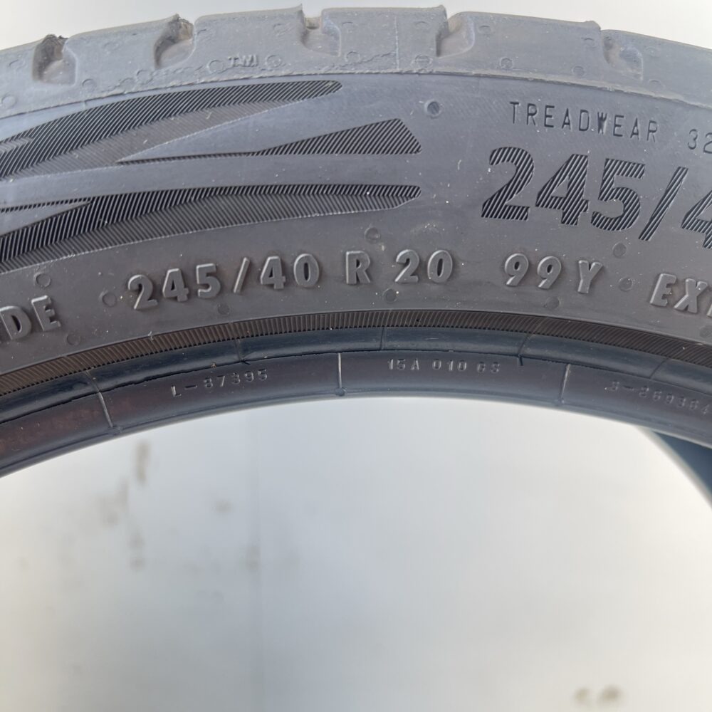 Gomma Usata 245 40 R20 99Y XL Continental Ecocontact 6 60% Estiva | Gomme Usate | PrimaGomme.it Gomma Usata 245 40 R20 99Y XL Continental Ecocontact 6 60% Estiva - immagine 5