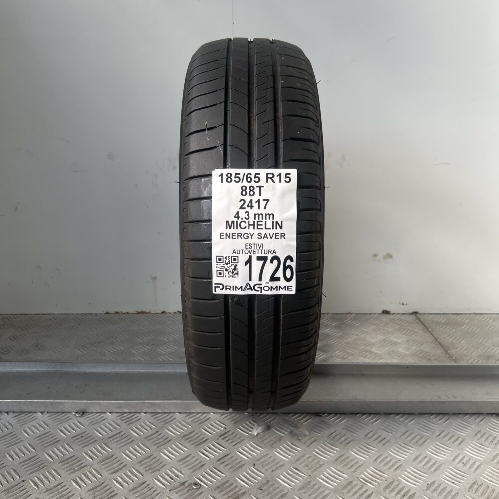 Pneumatico Usato 185 65 R15 88T Michelin Energy Saver Estivo | Gomme Usate | PrimaGomme.it Pneumatico usato 185 65 R15 Michelin Energy Saver - foto 6