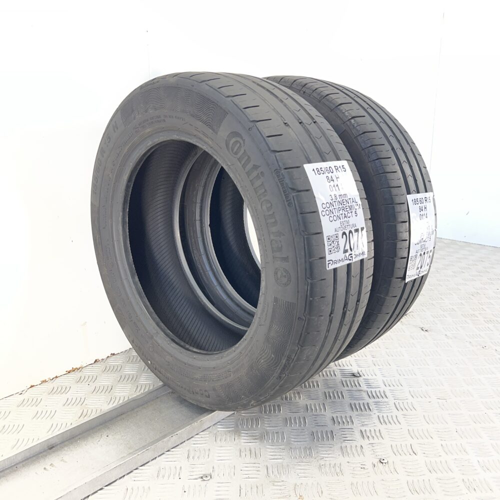 Pneumatici Usati 185 60 R15 84H Continental ContiPremiumContact 5 Estive | Gomme Usate | PrimaGomme.it Pneumatici usati 185 60 R15 Continental ContiPremiumContact 5 - foto 2
