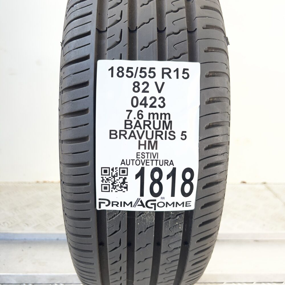 Pneumatico Usato 185 55 R15 82V BARUM Bravuris 5 HM 100% Estivo | Gomme Usate | PrimaGomme.it Pneumatico usato 185 55 R15 BARUM Bravuris 5 HM - foto 7