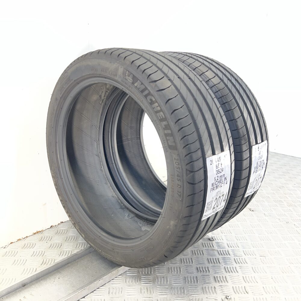 Pneumatici Usati 205 45 R17 88H Michelin Primacy 4 74% Estive | Gomme Usate | PrimaGomme.it Pneumatici usati 205 45 R17 Michelin Primacy 4 - foto 2