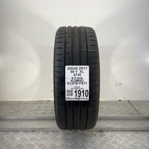 Pneumatico Usato 205 45 ZR17 XL 88Y Kumho Ecsta PS71 Estivo