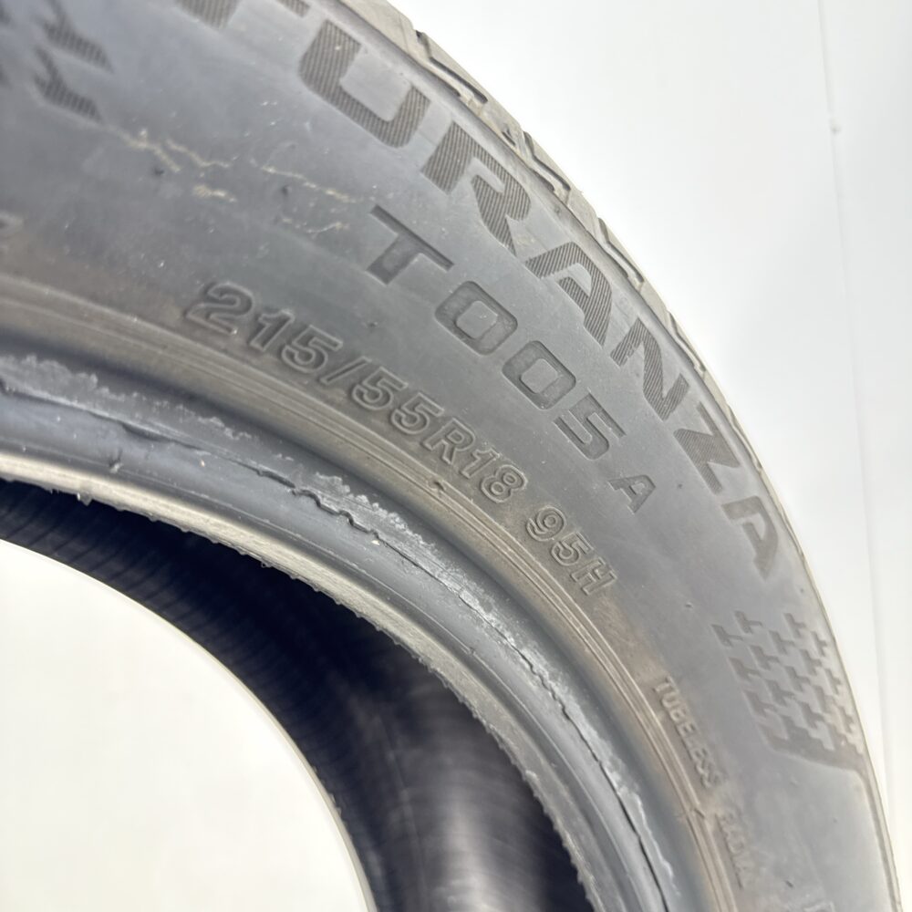 Pneumatico Usato 215 55 R18 95H Bridgestone Turanza T005A Estivo | Gomme Usate | PrimaGomme.it Pneumatico usato 215 55 R18 Bridgestone Turanza T005A - foto 2