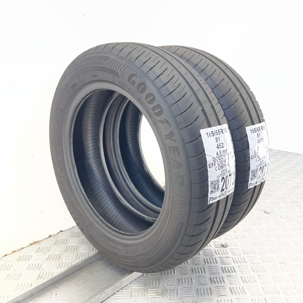 Pneumatici Usati 165 65 R15 81T Goodyear Efficient Grip Compact Estive | Gomme Usate | PrimaGomme.it Pneumatici usati 165 65 R15 Goodyear Efficient Grip Compact - foto 2
