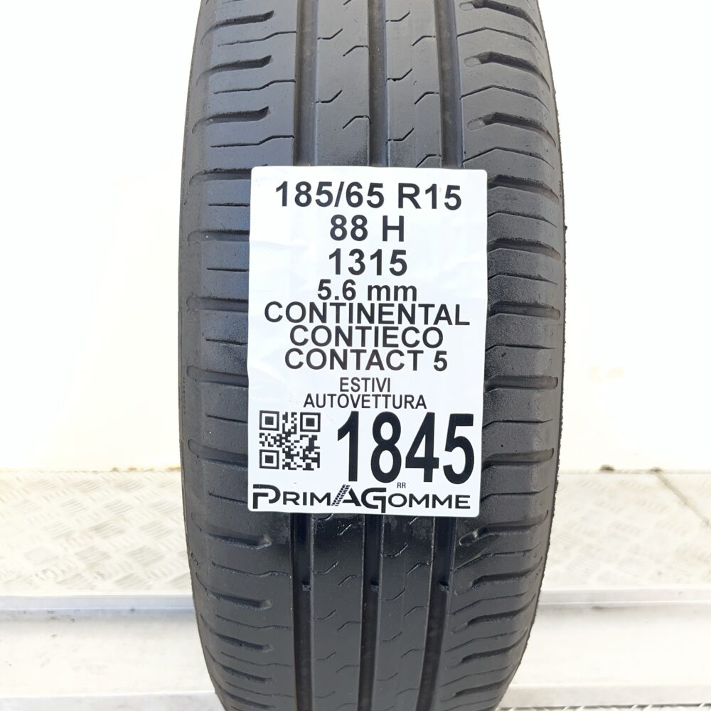 Pneumatico Usato 185 65 R15 88H CONTINENTAL ContiEcoContact 5 80% Estivo | Gomme Usate | PrimaGomme.it Pneumatico usato 185 65 R15 CONTINENTAL ContiEcoContact 5 - foto 7