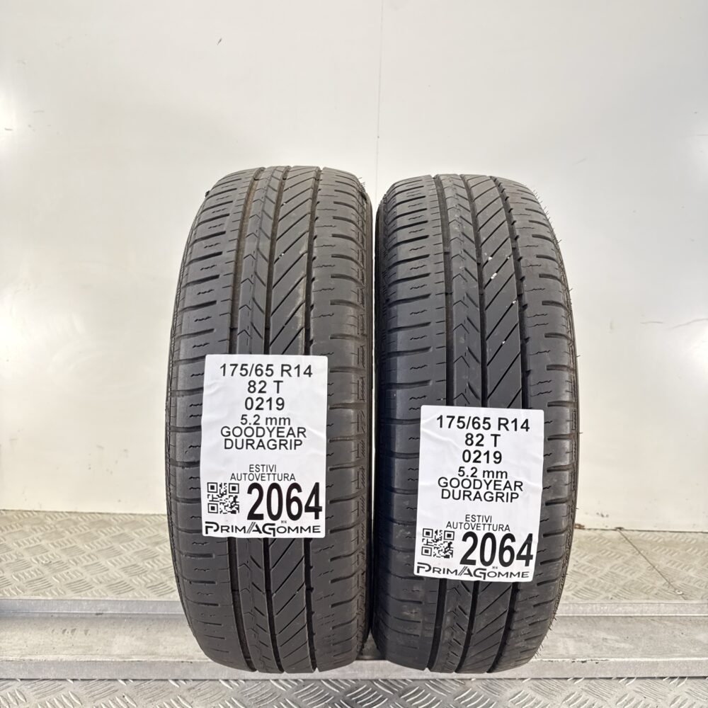 Pneumatici Usati 175 65 R14 82T GOODYEAR DURAGRIP 74% Estive | Gomme Usate | PrimaGomme.it Pneumatici usati 175 65 R14 GOODYEAR DURAGRIP - foto 8