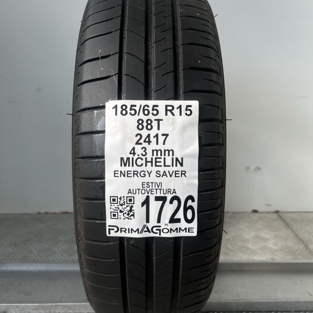 Pneumatico Usato 185 65 R15 88T Michelin Energy Saver Estivo | Gomme Usate | PrimaGomme.it Pneumatico usato 185 65 R15 Michelin Energy Saver - foto 7