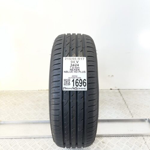 Pneumatico Usato 215 55 R17 94V Nexen Nblue HD Plus 100% Estivo