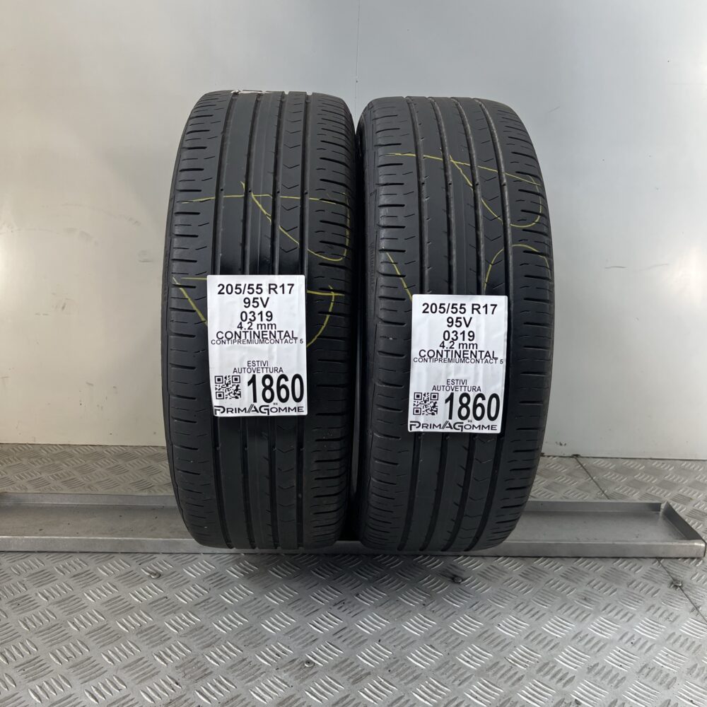 Pneumatici Usati 205 55 R17 95V Continental ContiPremiumContact 5 Estive | Gomme Usate | PrimaGomme.it Pneumatici usati 205 55 R17 Continental ContiPremiumContact 5 - foto 6