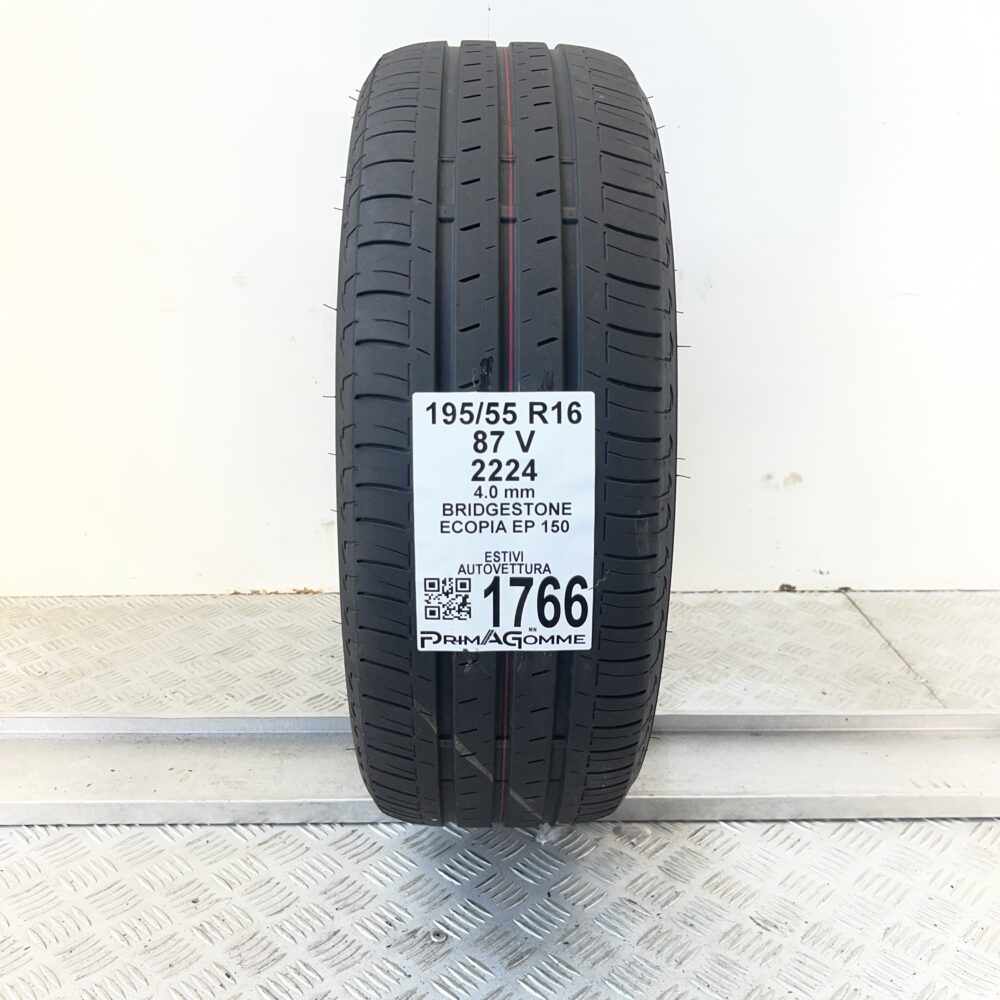 Pneumatico Usato 195 55 R16 87V Bridgestone Ecopia EP 150 Estivo | Gomme Usate | PrimaGomme.it Pneumatico usato 195 55 R16 Bridgestone Ecopia EP 150 - foto 7