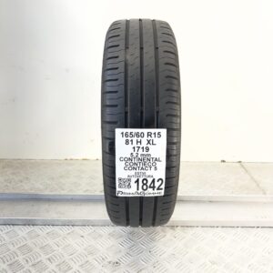 Pneumatico Usato 165 60 R15 XL 81H CONTINENTAL ContiEcoContact 5 74% Estivo