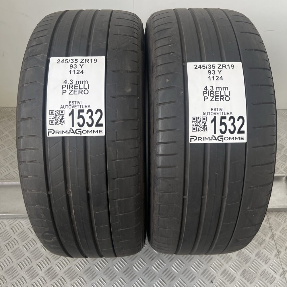 Gomme Usate 245 35 R19 93Y Pirelli P Zero Estive | Gomme Usate | PrimaGomme.it Gomme Usate 245 35 R19 93Y Pirelli P Zero Estive