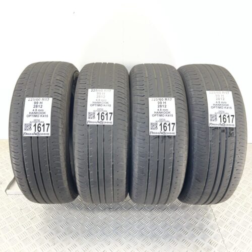 Pneumatico Usato 225 60 R17 99H Hankook Optimo K415 Estivo