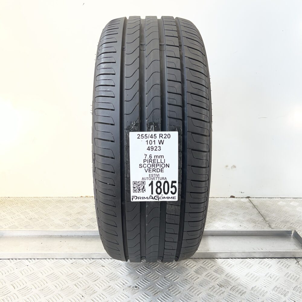 Pneumatico Usato 255 45 R20 101W PIRELLI Scorpion Verde 100% Estivo | Gomme Usate | PrimaGomme.it Pneumatico usato 255 45 R20 PIRELLI Scorpion Verde - foto 6