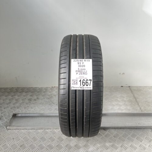 Gomma Usata 225 40 R19 93Y Pirelli P Zero 71% Estiva