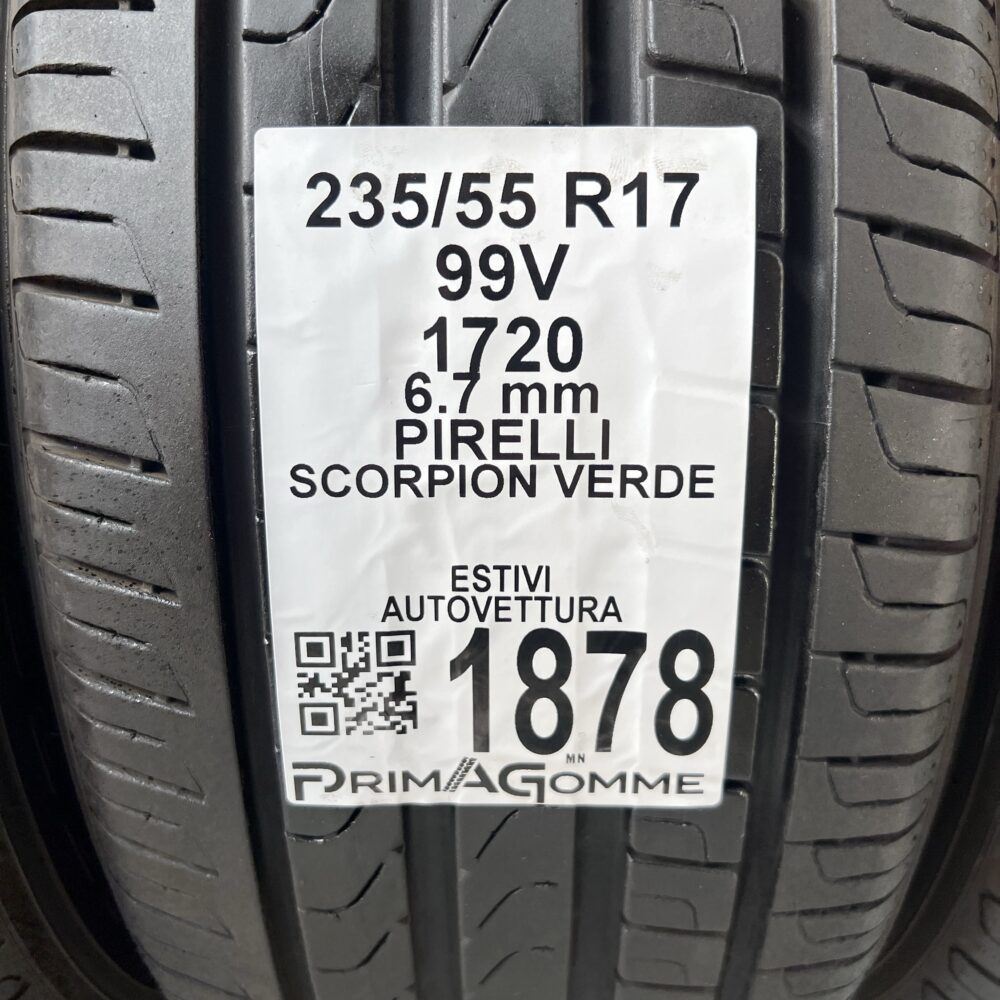 Pneumatici Usati 235 55 R17 99V Pirelli Scorpion Verde 96% Estive | Gomme Usate | PrimaGomme.it Pneumatici usati 235 55 R17 Pirelli Scorpion Verde - foto 9