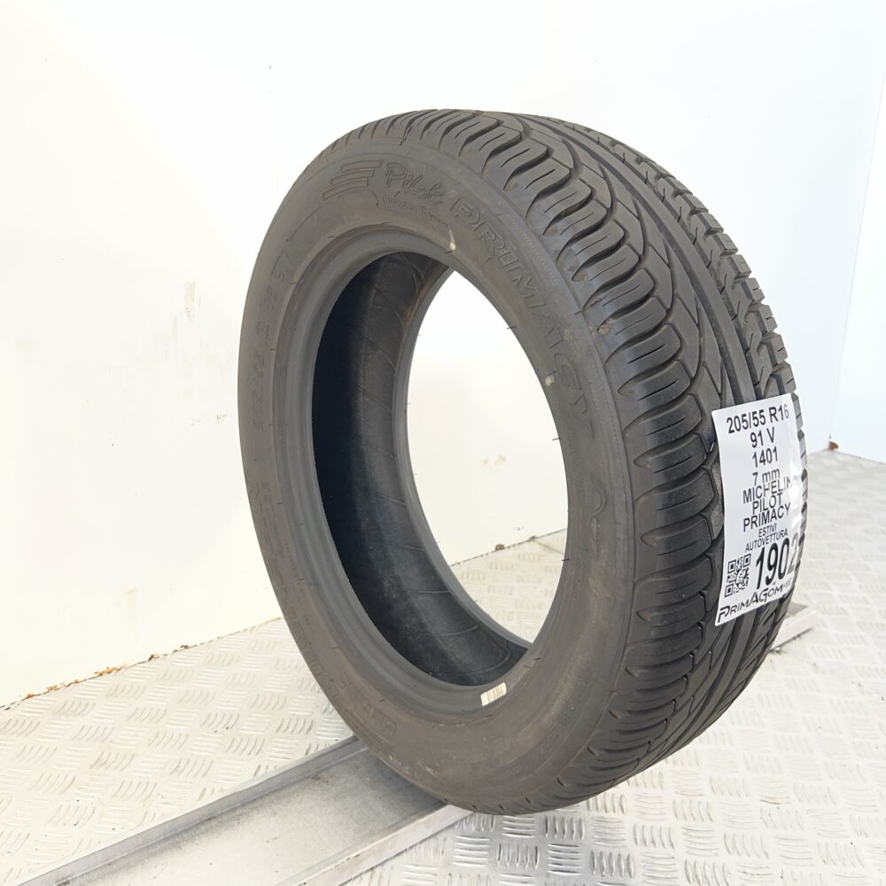 Pneumatico Usato 205 55 R16 91V Michelin Pilot Primacy 100% Estivo | Gomme Usate | PrimaGomme.it Pneumatico usato 205 55 R16 Michelin Pilot Primacy