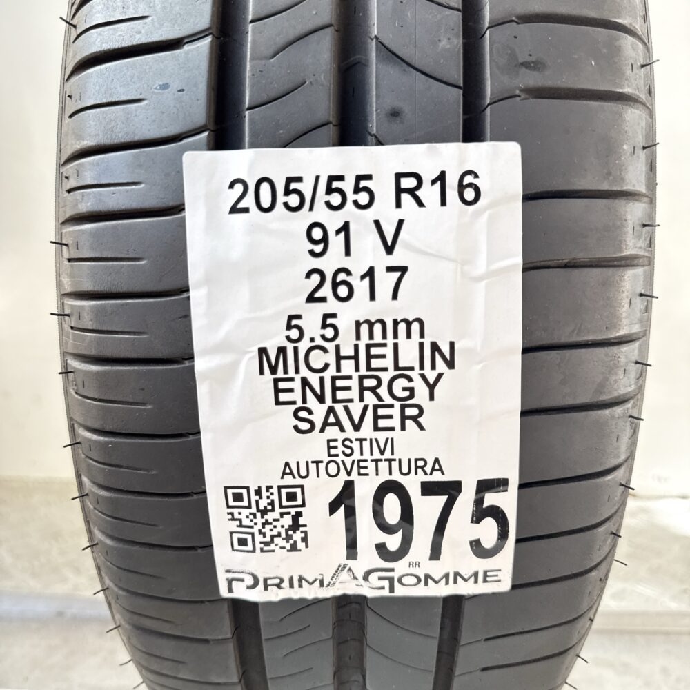Pneumatico Usato 205 55 R16 91V Michelin Energy Saver 79% Estivo | Gomme Usate | PrimaGomme.it Pneumatico usato 205 55 R16 Michelin Energy Saver - foto 6