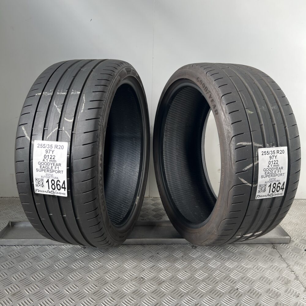 Pneumatici Usati 255 35 R20 97Y Goodyear Eagle F1 Supersport Estive | Gomme Usate | PrimaGomme.it Pneumatici usati 255 35 R20 Goodyear Eagle F1 Supersport