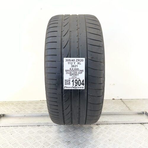 Pneumatico Usato 305 40 ZR20 XL 112Y Bridgestone Dueler H/P Sport Estivo