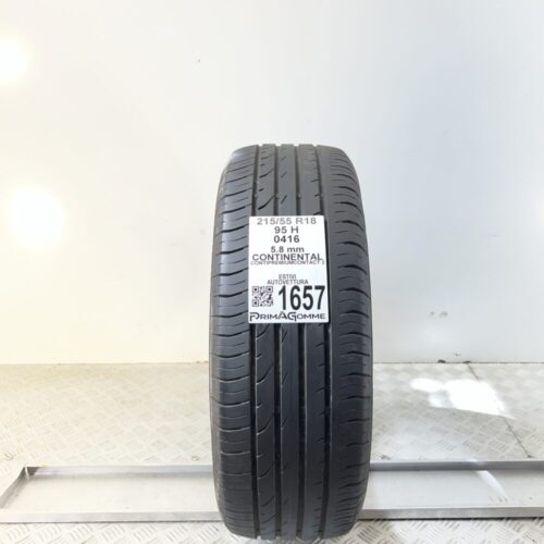 Gomma Usata 215 55 R18 95H Continental ContiPremiumContact 2 78% Estiva