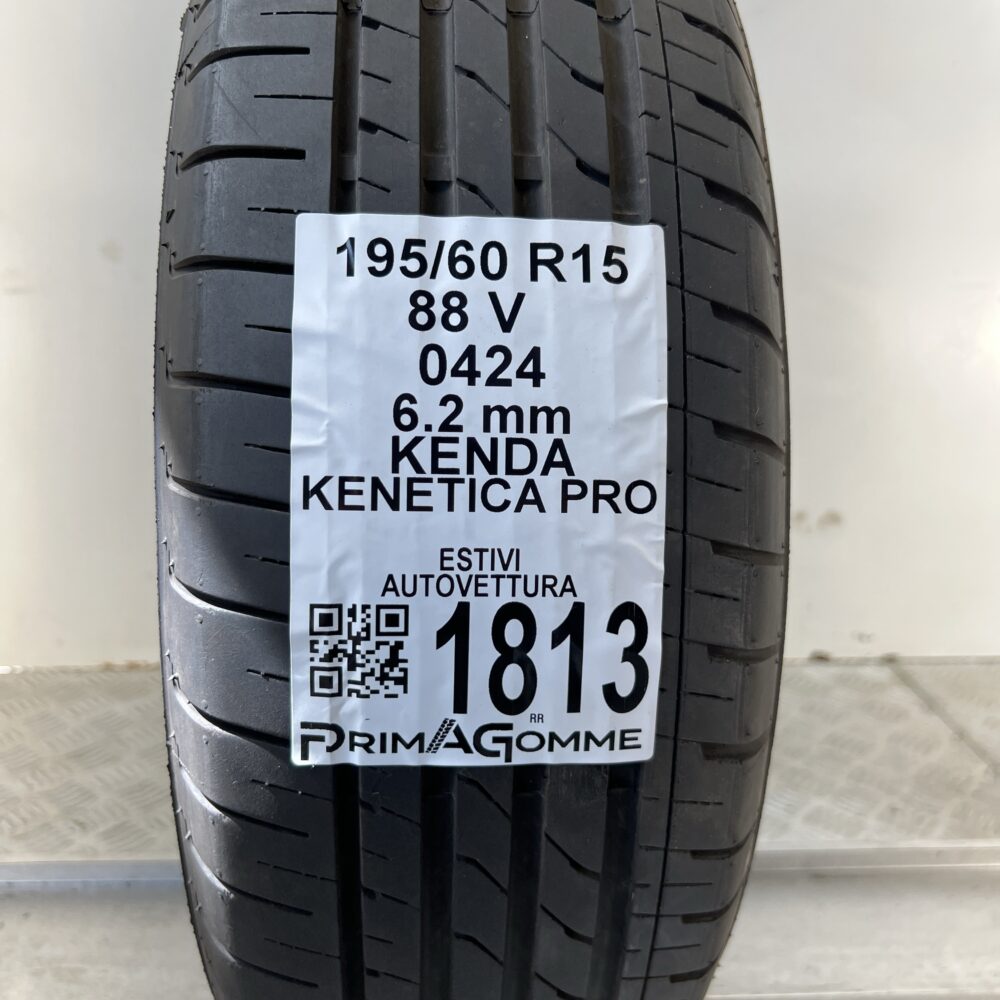 Pneumatico Usato 195 60 R15 88V KENDA Kenetica Pro 89% Estivo | Gomme Usate | PrimaGomme.it Pneumatico usato 195 60 R15 KENDA Kenetica Pro - foto 7