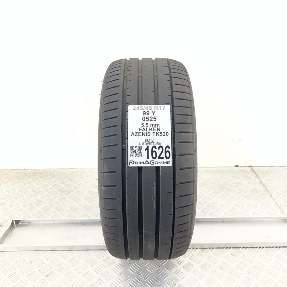 Gomma Usata 245 45 R17 99Y Falken Azenis FK520 78% Estiva | Gomme Usate | PrimaGomme.it Gomma Usata 245 45 R17 99Y Falken Azenis FK520 78% Estiva