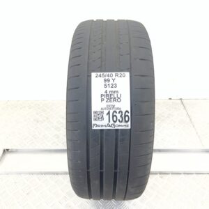 Pneumatico Usato 245 40 R20 99Y Pirelli P Zero Estivo