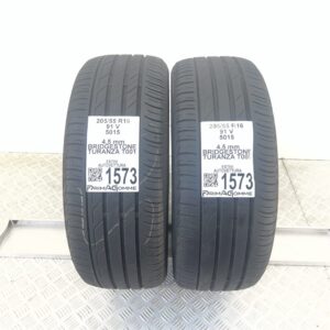 Gomme Usate 205 55 R16 91V Bridgestone Turanza T001 Estive