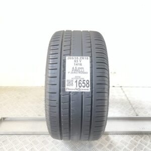 Gomma Usata 265 35 ZR18 93Y Pirelli P Zero Rosso Estiva
