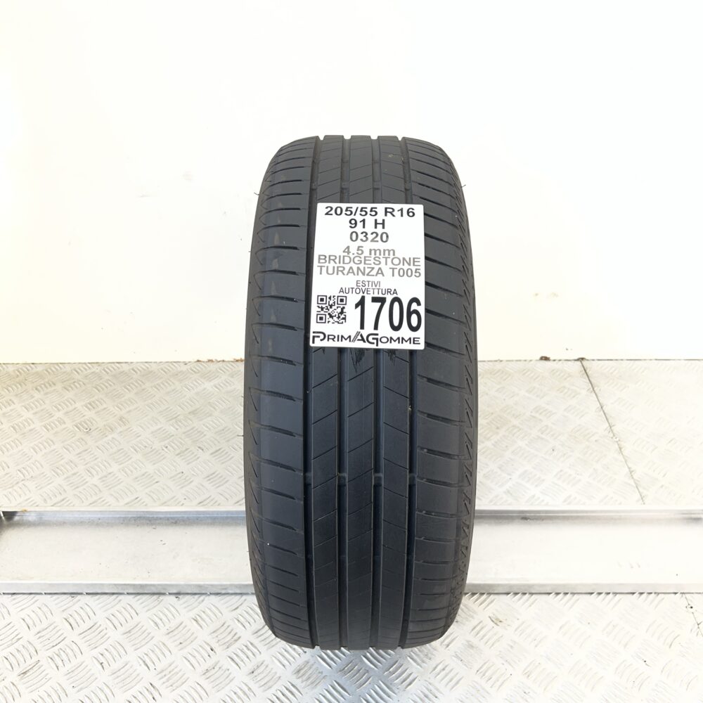 Pneumatico Usato 205 55 R16 91H Bridgestone Turanza T005 Estivo | Gomme Usate | PrimaGomme.it Pneumatico usato 205 55 R16 Bridgestone Turanza T005 - foto 6
