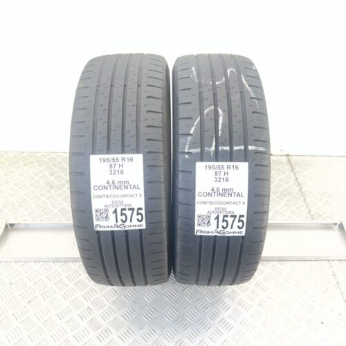 Gomme Usate 195 55 R16 87H Continental ContiEcoContact 5 Estive