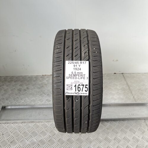 Pneumatico Usato 225 45 R17 91Y Semperit Speed-Life 3 93% Estivo