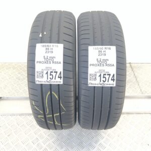 Gomme Usate 185 60 R16 86H Toyo Proxes R55A 74% Estive