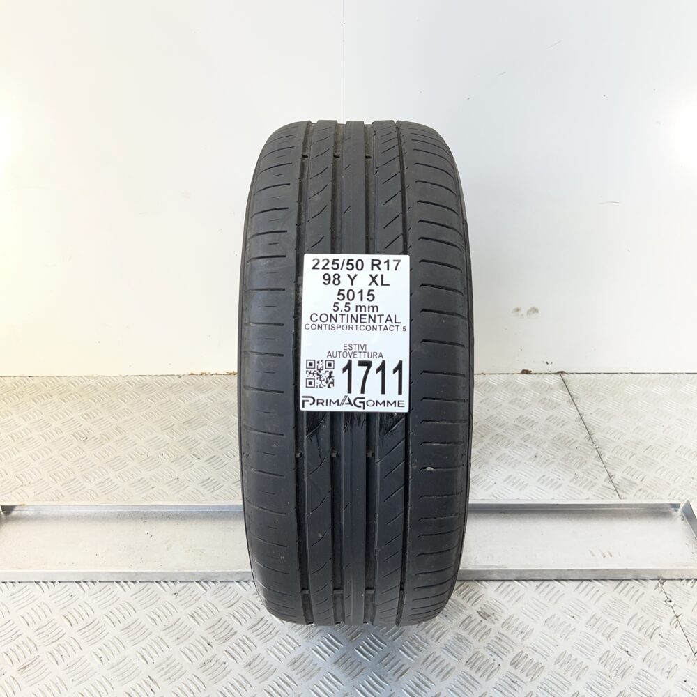 Pneumatico Usato 225 50 R17 XL 98Y Continental ContiSportContact 5 79% Estivo | Gomme Usate | PrimaGomme.it Pneumatico usato 225 50 R17 Continental ContiSportContact 5 - foto 6