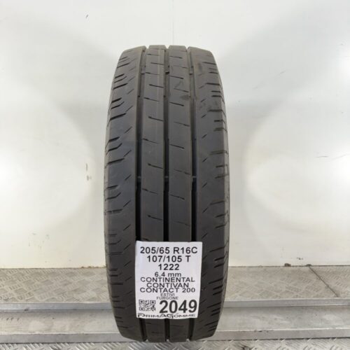 Pneumatico Usato 205 65 R16C 107/105T Continental Contivan Contact 200 Estivo