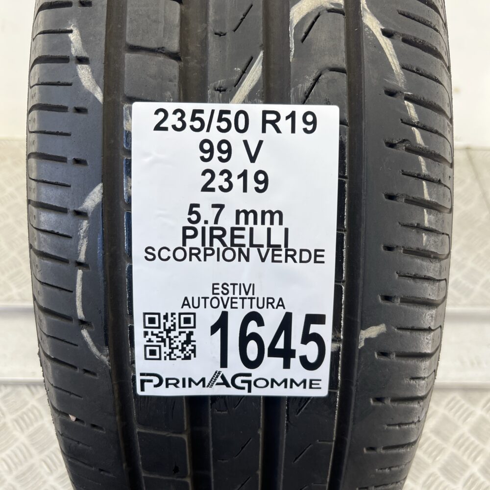 Gomma Usata 235 50 R19 99V Pirelli Scorpion Verde 81% Estiva | Gomme Usate | PrimaGomme.it Gomma Usata 235 50 R19 99V Pirelli Scorpion Verde 81% Estiva - immagine 7