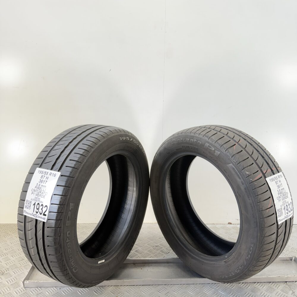 Pneumatici Usati 195 55 R16 87H Pirelli Cinturato P1 Verde 80% Estive | Gomme Usate | PrimaGomme.it Pneumatici usati 195 55 R16 Pirelli Cinturato P1 Verde - foto 3