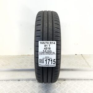 Pneumatico Usato 165 70 R14 81T Continental ContiEcoContact 5 94% Estivo
