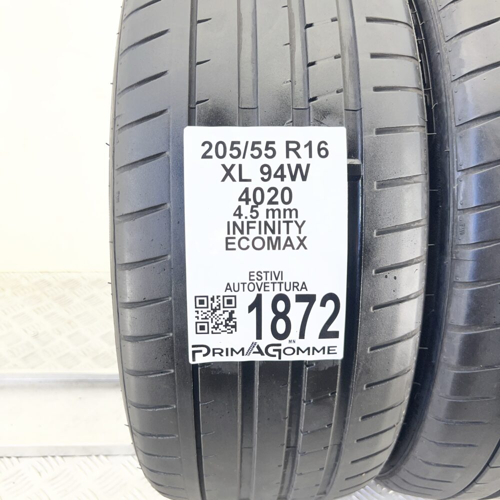 Pneumatici Usati 205 55 R16 XL 94W Infinity Ecomax Estive | Gomme Usate | PrimaGomme.it Pneumatici usati 205 55 R16 Infinity Ecomax - foto 7