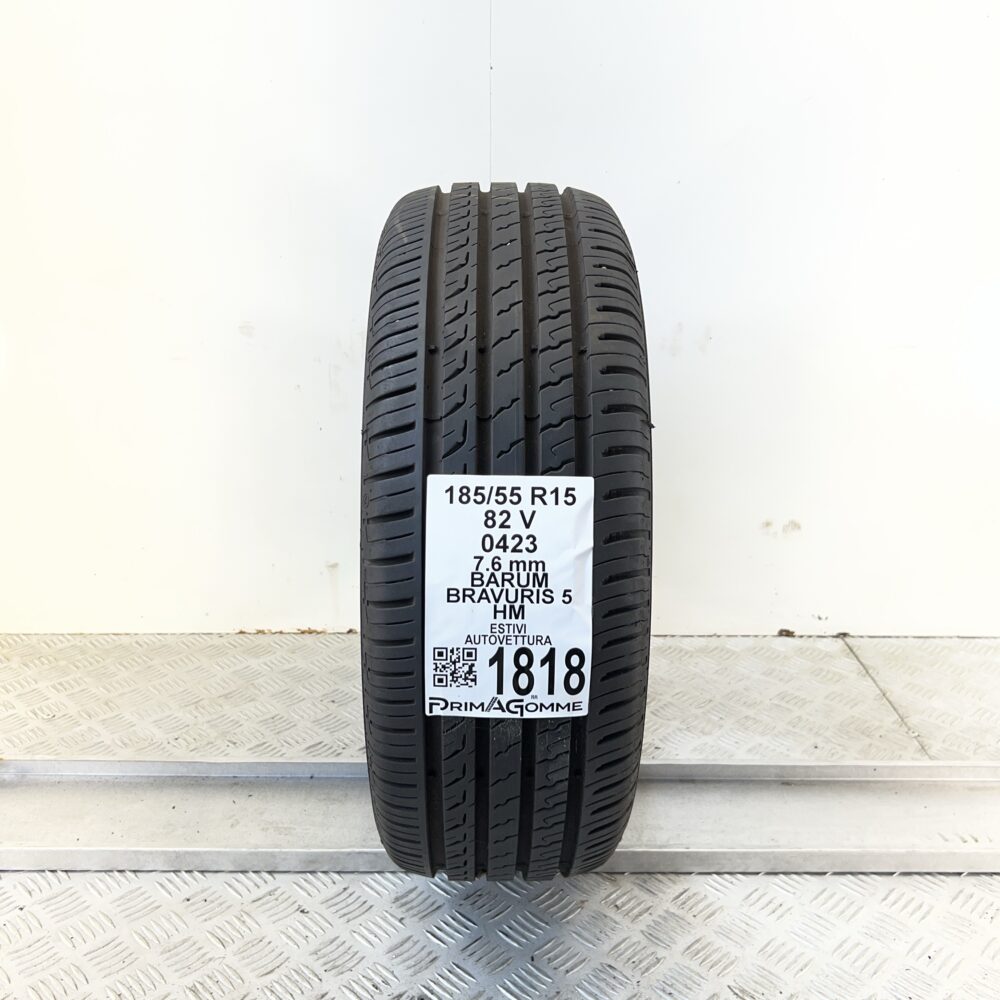 Pneumatico Usato 185 55 R15 82V BARUM Bravuris 5 HM 100% Estivo | Gomme Usate | PrimaGomme.it Pneumatico usato 185 55 R15 BARUM Bravuris 5 HM - foto 6