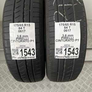Gomme Usate 175 65 R15 84T Pirelli Cinturato P1 Estive
