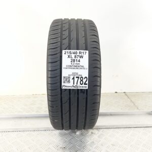 Pneumatico Usato 215 40 R17 XL 87W Continental ContiPremiumContact 2 74% Estivo